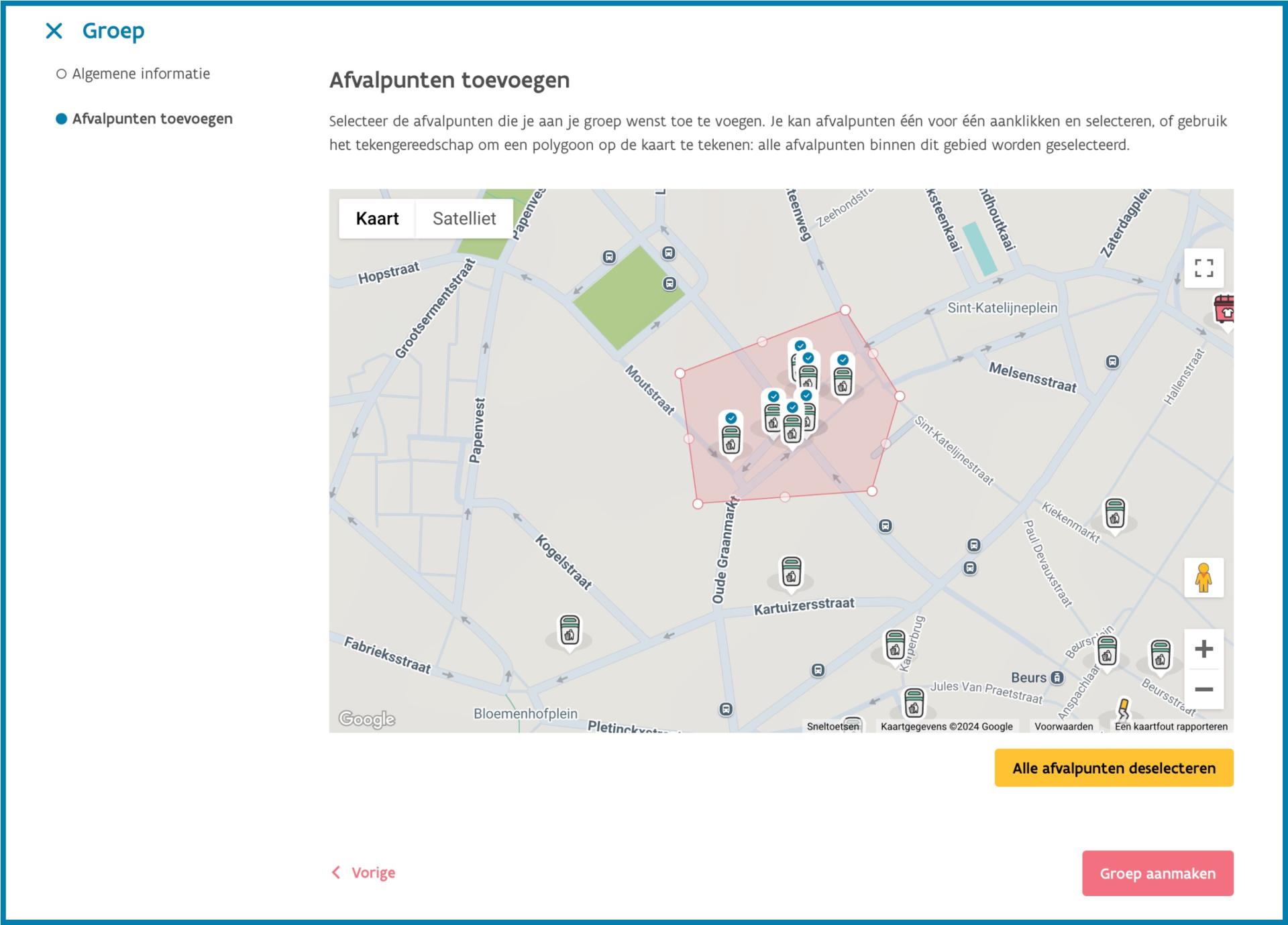 afvalpunten-groeperen-polygoon
